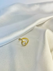 Veloura Ring (18k gold Plated)